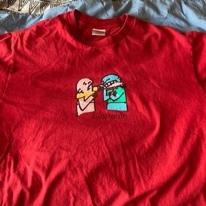 SUPREME BITE ME SHIRT skate BITE ME rap hip hop hypebeast street wear